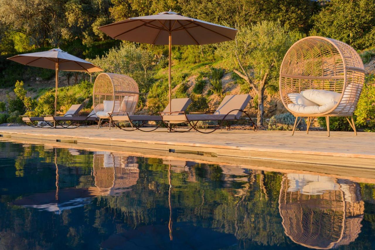 Terre De Maquis, Maison D'Hotes Vue Mer Corse Sari-D'orcino Exterior photo