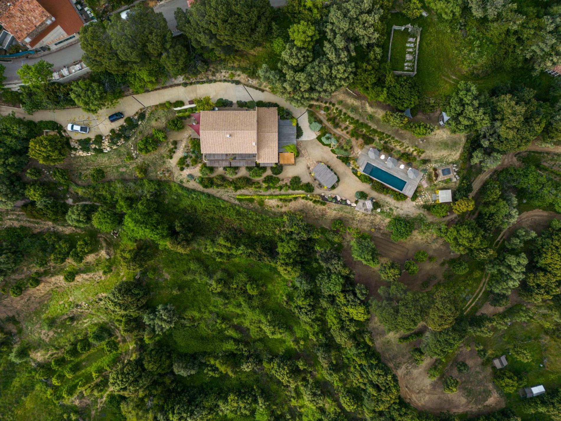 Terre De Maquis, Maison D'Hotes Vue Mer Corse Sari-D'orcino Exterior photo